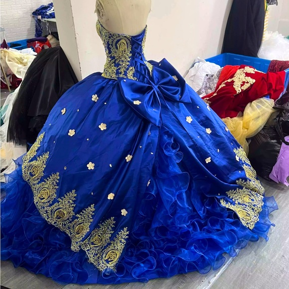 mexican royal blue quinceanera dresses KASSIA DRESS – HUELLEYROSE ONE MEMBER LIMITED LIADBILITY COMPANY (Co., Ltd.) main image 1